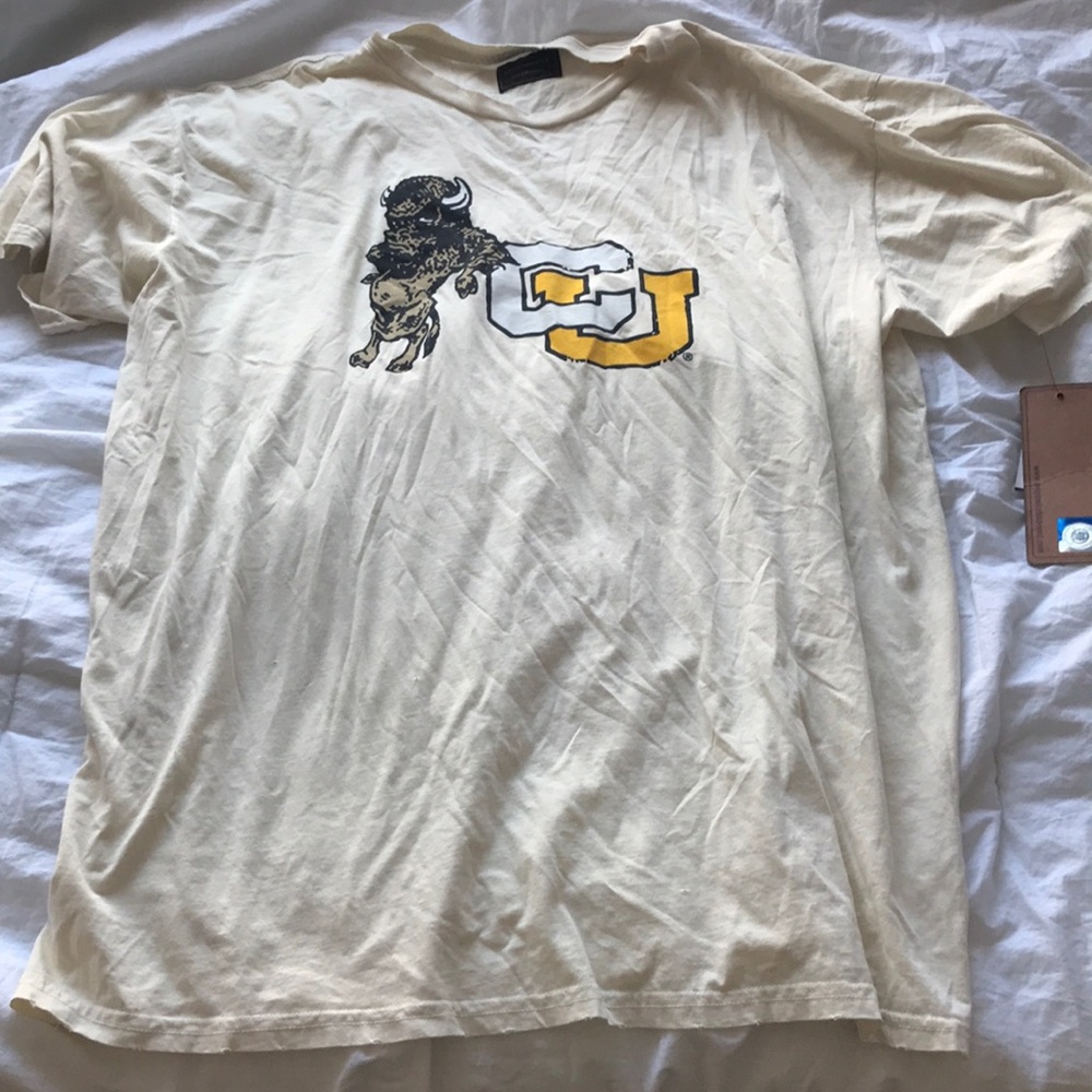 2XL retro CU Boulder t shirt